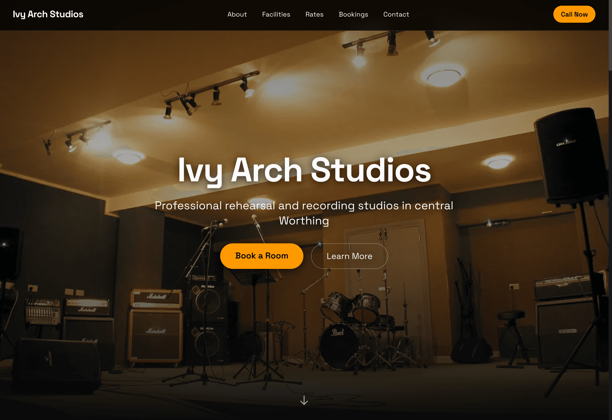 Ivy Arch Studios website
